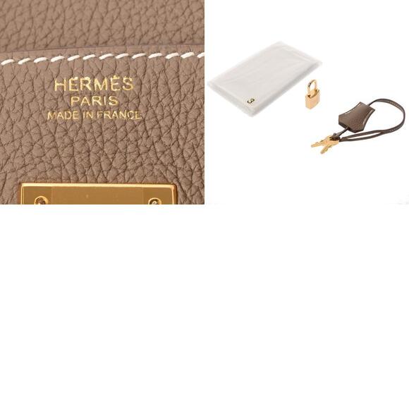 Hermes Birkin 30 Etoupe Hand Bag #139990H24B - Picture 12 of 12